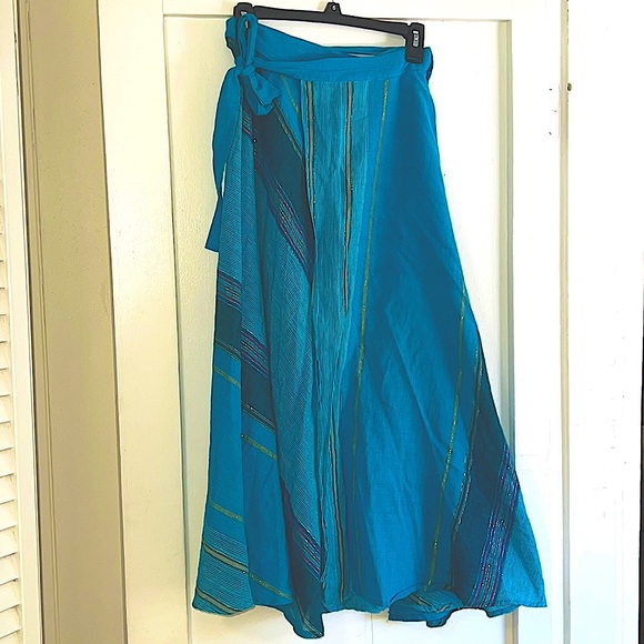 Kathmandu Skirts Kathmandu Imports Wrap Skirt Poshmark